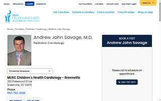 Medical University Of South Carolina - Cardiology website