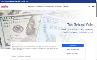 America's Mattress of Murrells Inlet website