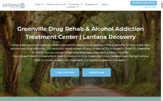 Lantana Recovery of Greenville website