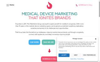 The Matchstick Group website