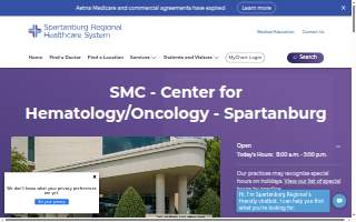 Palmetto Hematology Oncology website