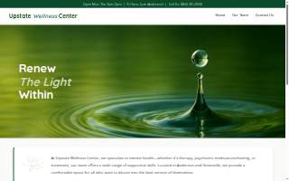 Upstate Wellness Center, LLC website