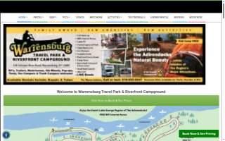 Schroon River Campsites website