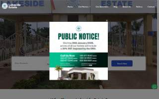 Lakeside View Estates Llc website