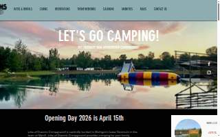 Lake Of Dreams Campground website