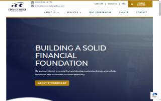 Stonebridge Financial Group, LLC website