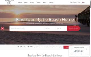 Right Find Homes - Keller Williams Myrtle Beach website