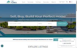 CRG Homes website