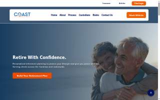 Coast Wealth Management Group website