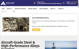 Avion Alloys website