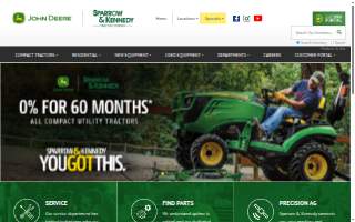 Sparrow & Kennedy Tractor Company of Myrtle Beach website