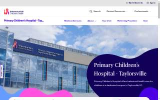 Intermountain Health Primary Children's Hospital website