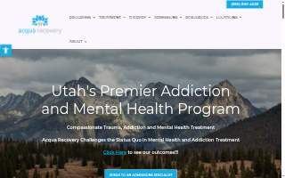 Acqua Recovery website