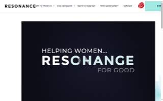 Resonance Center For Women Inc website