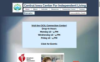 Central Iowa Center for Independent Living website