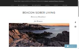 Beacon Sober Living website