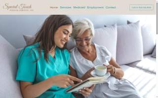 Special Touch Nursing Services website