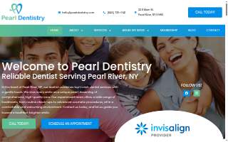 Pearl Dental of Tarrytown website