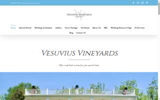 Vesuvius Vineyards website