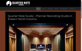Quarter Note Studio website