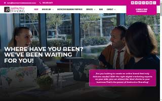 Instinctive Branding of Raleigh website