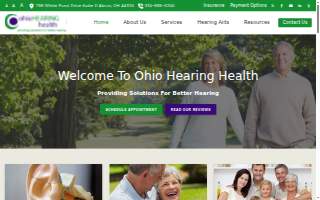 Ohio Hearing Health of Cuyahoga Falls website
