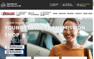 Redlich Transmissions website