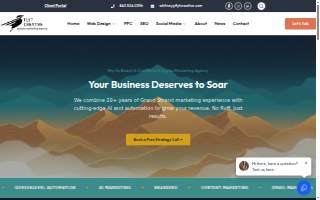 flyt creative search marketing agency website