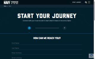 US Navy Enlisted Recruiting of Columbia website