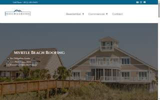 Myrtle Beach Roofing website