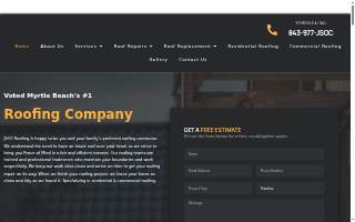JSOC Roofing website