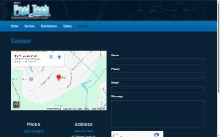 Mike's Pool Tech website