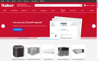 Baker Distributing Company of Columbia website