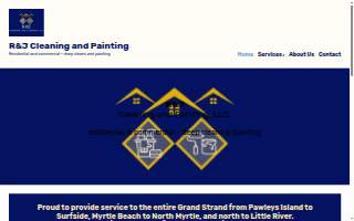 R&J Cleaning and Painting website