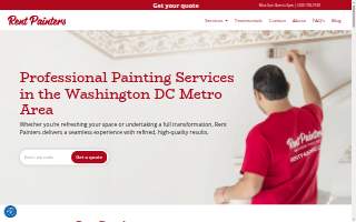 Rent Painters website