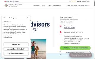 Floor Coverings International Myrtle Beach website