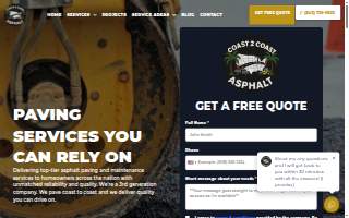 Coast 2 Coast Asphalt website