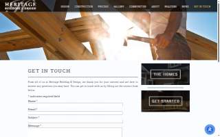 Myrtle Beach Custom Homes website