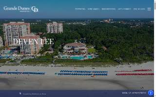 Deven Lee, Grande Dunes Properties website