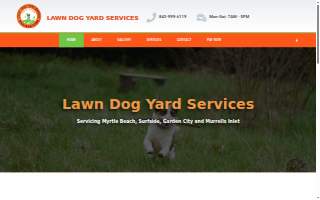 Lawn Dog Yard Services, LLC. website