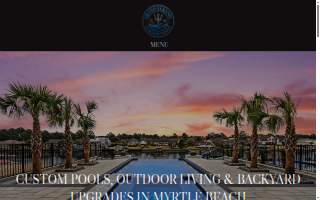 Grand Strand Custom Pools website