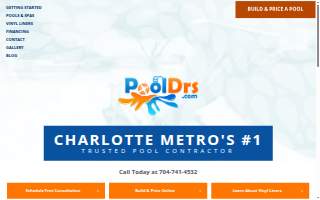 PoolDrs website