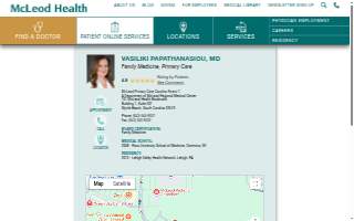 Vasiliki Papathanasiou, Md website