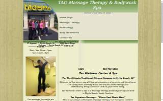 Tao Asian Massage & Bodywork Spa website