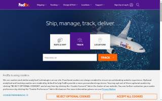 FedEx Drop Box of Medford website