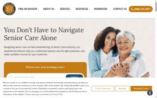 Senior Care Authority - Long Island website