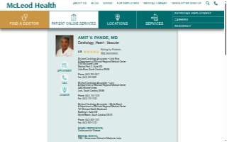 Amit V. Pande, Md website