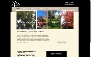 Sykes Tree Service website