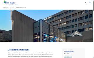 Immanuel Medical Center website