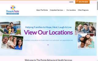 The Point Outpatient Behavioral Health Services (Little Rock) website
